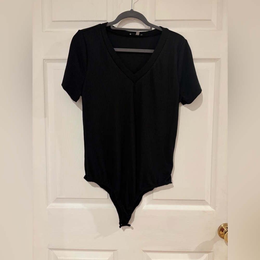 White Birch V-Neck bodysuit